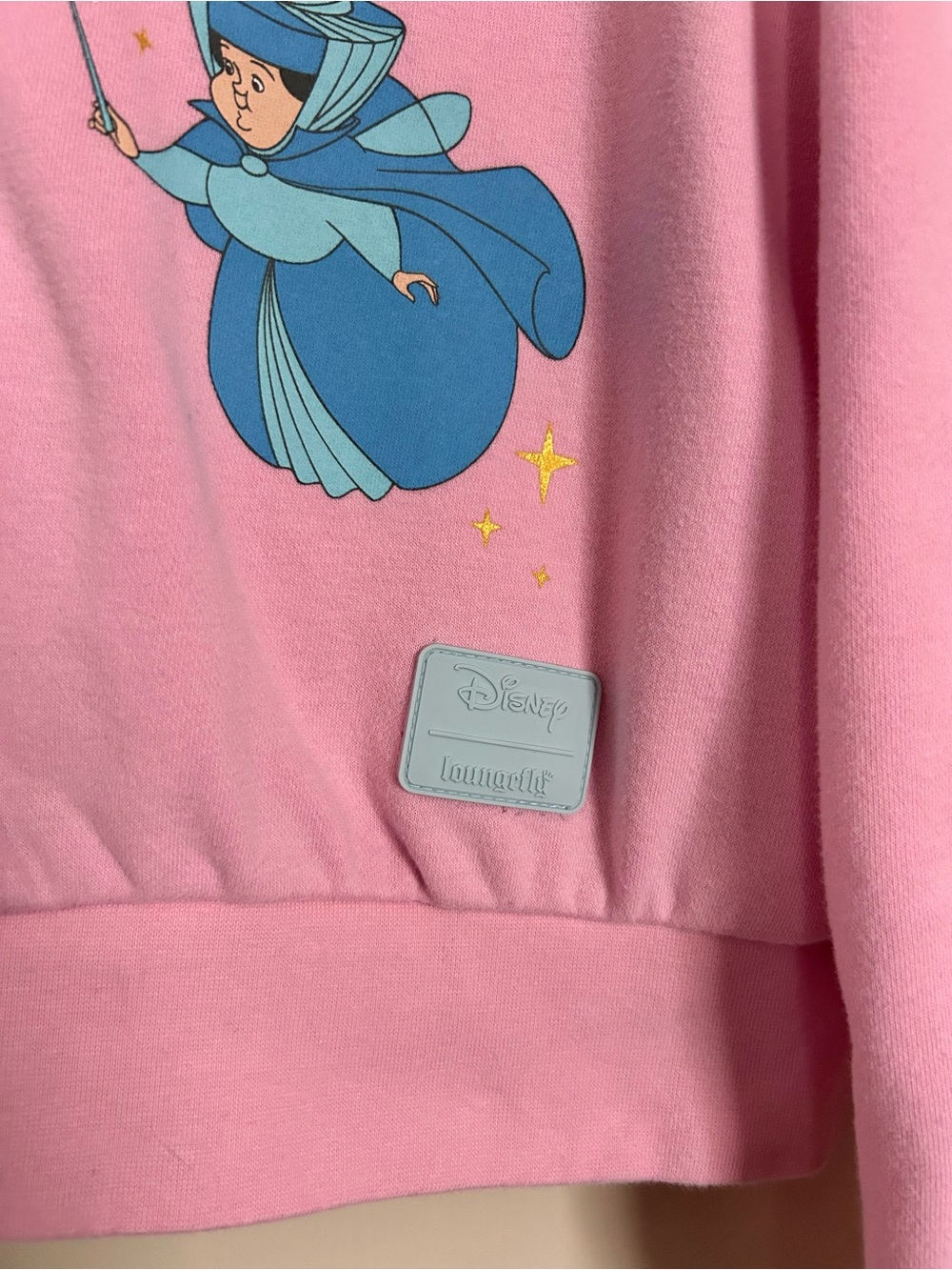 Loungefly & Disney Sleeping Beauty Dual-Tone Hoodie - Light Blue & Pink - Picture 7 of 10